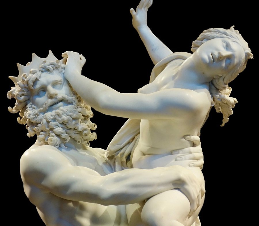 Rape of Proserpina statue by Gian Lorenzo Bernini